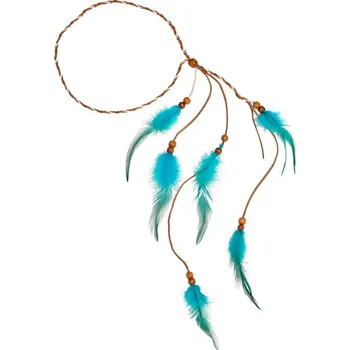 Čelenka - modrá peříčka