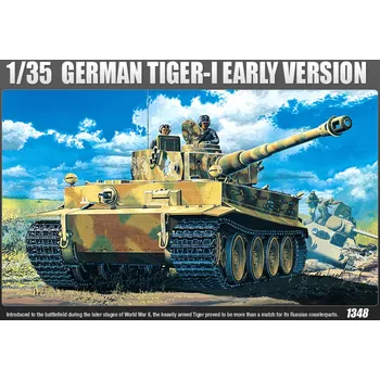 Plastikový model Academy German Tiger-I Early Version 1:35