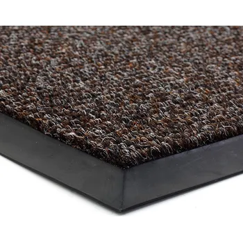 Rohožka Hnědá textilní zátěžová čistící rohož Catrine - 300 x 400 x 1,35 cm