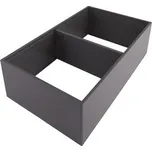 BLUM ZC7F400RSP Ambia Line rámeček pro čelní výsuv od NL 400mm, ocel Orion šedá