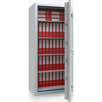 Trezor ISS Ohnivzdorný trezor DRESDEN 41018 - barva tmavě šedá RAL 7024 - zámek se dvěma klíči