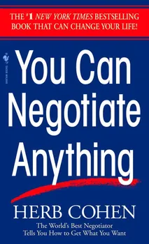 Cizojazyčná kniha You Can Negotiate Anything - Herb Cohen [EN] (1982, brožovaná)