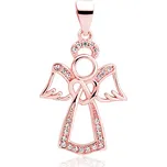 Olivie Stříbrný přívěsek ROSE ANDĚL 3484 Ag 925; ≤1,5 g.