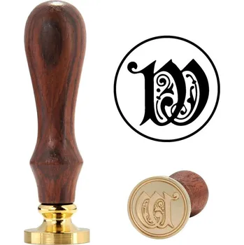Pečeť Ruční razidlo (pečeť) do vosku - dekorativní písmeno W