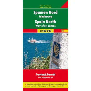 Spanien Nord, Jakobsweg 1:400 000 - Freytag & Berndt [CS] (2017)
