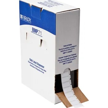 Brady BM-17-423 / 173445, Bulk Polyester Labels, 25.40 mm x 12.70 mm