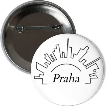 Odznáček s potiskem Placka Prahy