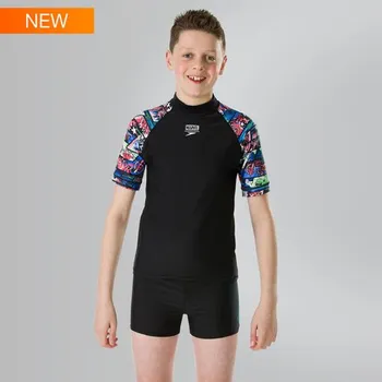 Chlapecké plavky Dětské plavecké UV triko Speedo Avenger