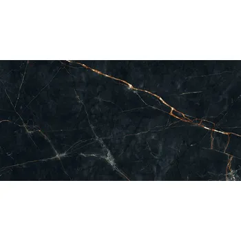 Shinestone black pol - dlaždice rektifikovaná 59,8x119,8 černá lesklá 6004296