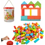 Kruzzel 9433 Kostky v kbelíku s víkem