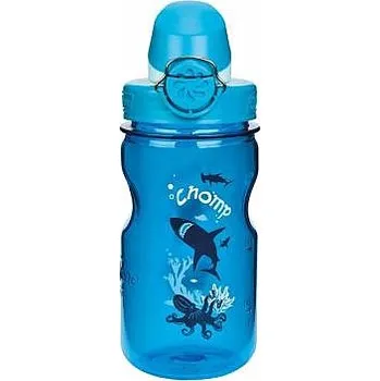 Láhev Láhev Nalgene OTF Kids 330ml Žralok - Modrá