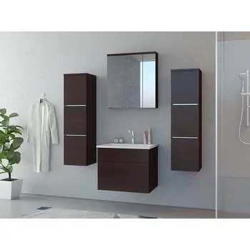 Koupelnový nábytek Koupelnový nábytek Pula wenge - sektor - Koupelnový nábytek