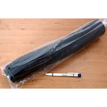 Jednorázové nádobí Kelímek 73mm - Víčko černé +pítko 100ks