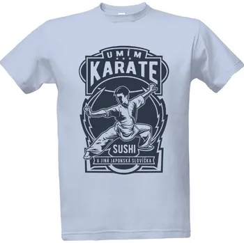 Pánské tričko Tričko s potiskem Umím karate pánské