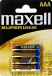 Maxell Super Alk LR03 AAA 4 ks