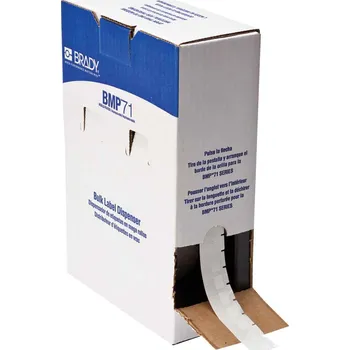 Brady BM-11-498 / 174416, Bulk Vinyl Cloth Labels, 19.05 mm x 12.70 mm