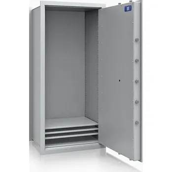 Trezor ISS Trezor do zdi FRANKFURT 30026 - barva tmavě šedá RAL 7024 - zámek se dvěma klíči