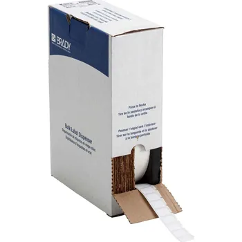 Brady BM-11-499 / 173443, Bulk Nylon Cloth Labels, 19.05 mm x 12.70 mm