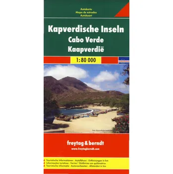 Autokarte: Kapverdische Inseln 1:80 000 - Freytag & Berndt [CS] (2016)