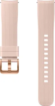 Příslušenství k chytrým hodinkám Samsung silikonový řemínek Galaxy Watch 20 mm Pink