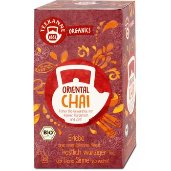 Čaj Teekanne Bio Organics Oriental Chai 20 x 1,8 g