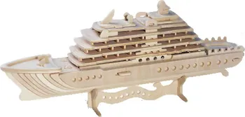 3D puzzle Woodcraft Construction Kit Luxusní jachta