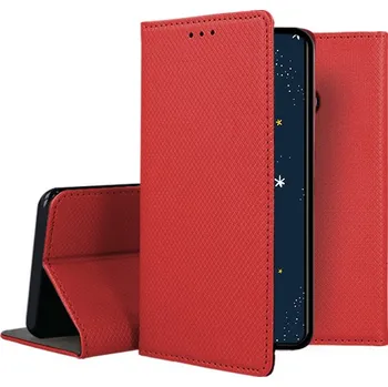 Pouzdro na mobilní telefon Sligo Smart Book pro Xiaomi Redmi 8A červené
