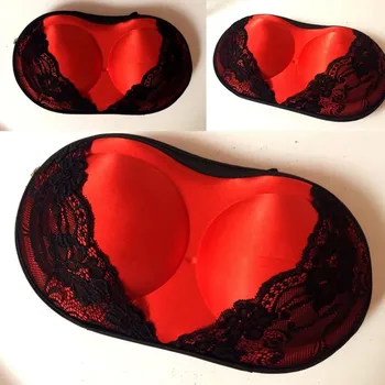 Úložný box Cestovní organizér na spodní prádlo - červený