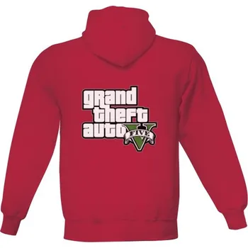 Pánská mikina Pánská mikina s kapucí s potiskem Mikiny GTA V pánské