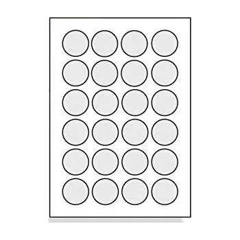 Samolepící etiketa Samolepicí etikety 40 mm, 24 etiket, A4, 100 listů, kulaté