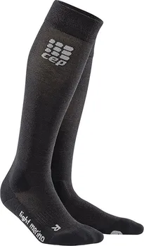 Dámské termo ponožky CEP Ultralight Merino podkolenky dámské lava stone
