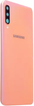 Náhradní kryt pro mobilní telefon Originální Samsung zadní kryt pro Samsung Galaxy A50 Coral