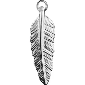 Přívěsek Šperky4U Velký ocelový přívěšek lístek - OPP1765