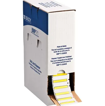 Brady BM-125-175-342-YL / 174428, Bulk PermaSleeve Wire Marker Sleeves, 44.83 mm x 6.00 mm