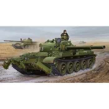 Plastikový model Trumpeter 1/35 T-62 1975 KMT-6