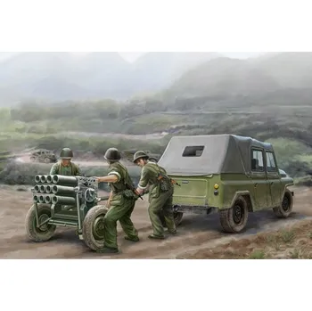 Plastikový model Trumpeter 1/35 PLA Type 63 107mm Rocket