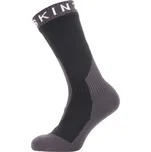 SealSkinz Extreme Cold Weather Mid vel.S černé/šedé (Ponožky SealSkinz Extreme Cold Weather Mid vel.S (36-38) černé/šedé)