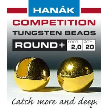 Hanák Tungstenové hlavičky Round+ Gold 4,6mm