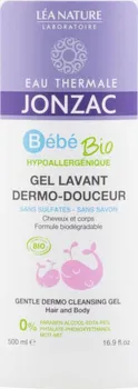 Sprchový gel Jonzac Bébé Bio dětský jemný mycí gel 500 ml