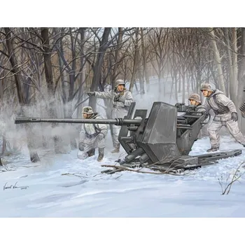 Plastikový model Trumpeter 1/35 FLAK37 3,7cm aa gun