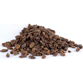 Krmivo pro terarijní zvíře Krmiva Hulín Sušený hmyz Kukly Bourec morušový 1,5 kg 5l