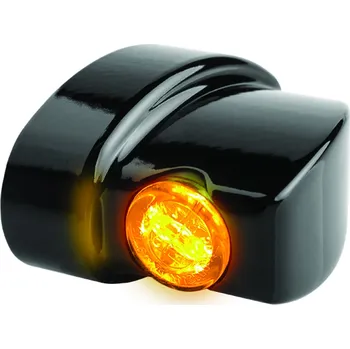 Osvětlení pro motocykl Blinkry motocyklu HEINZ BIKES pro HARLEY DAVIDSON modely 1993-2020 , barva chromová, pár