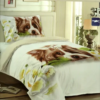 Povlečení Numberoplus 3D povlečení na jednolůžko - Pejsek