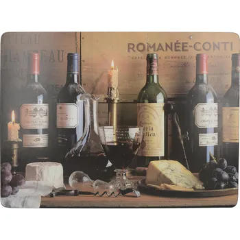 prostírání Creative Tops, Anglie Creative Tops - Korkové prostírání Vintage Wine velké 4 ks - 40*29 cm Velikost: 40x29