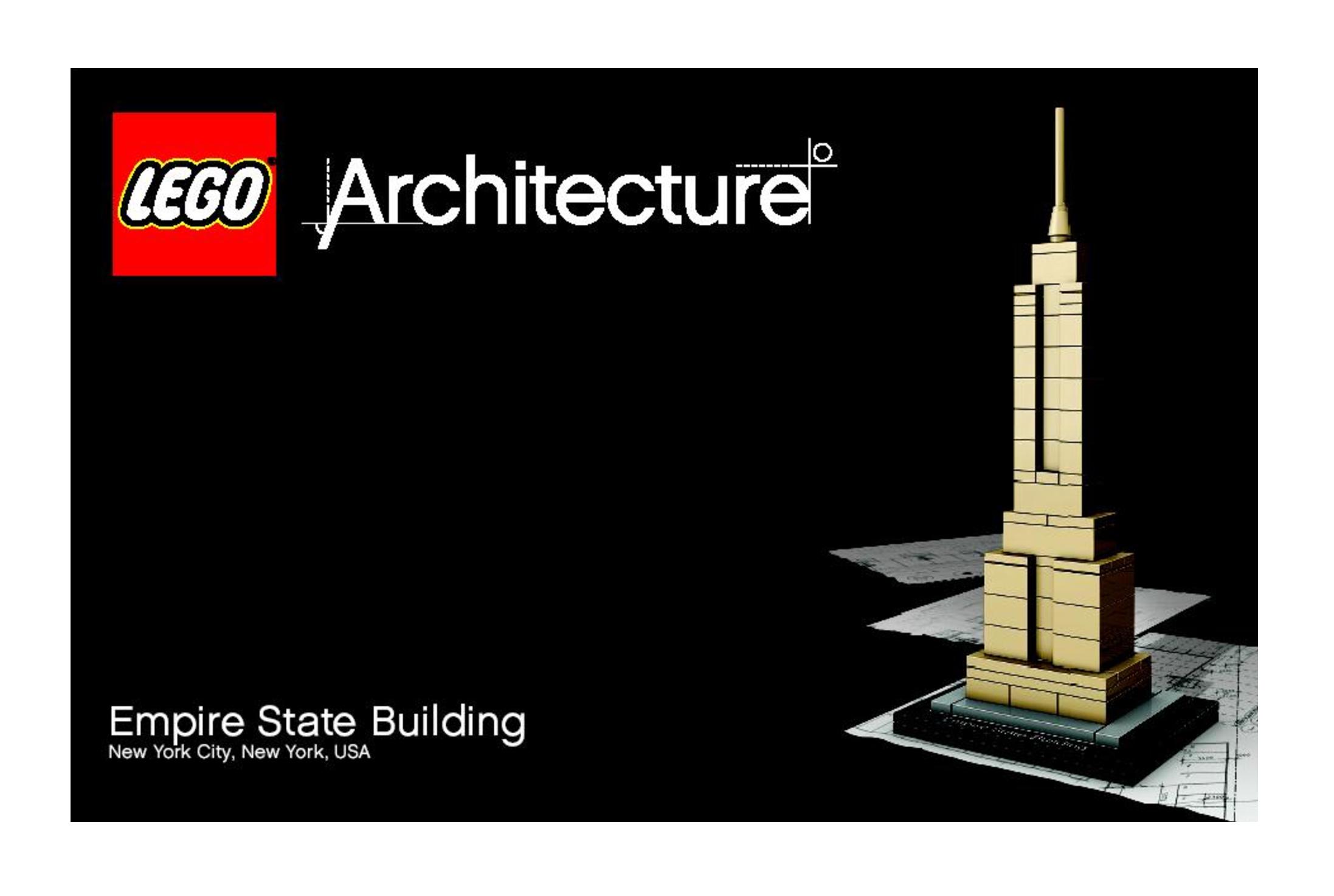 Navod Na Stavbu Lego Architecture 21002 Empire State Building Zbozi Cz