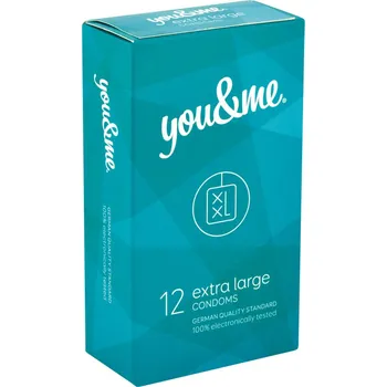 Kondom Primeros You&Me Extra Large Condoms 54 mm 12 ks