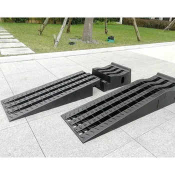 Nakládací rampa pro vozidlo Nájezdy, nájezdové rampy, vyšší, oddělitelné, 1 pár, nosnost až 5.000 kg, TS295DT (LT Machines)