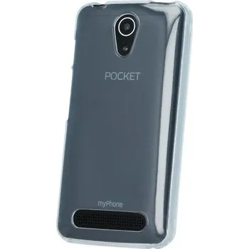 Pouzdro na mobilní telefon Recenze Myphone Pocket pro Myphone TPUMYAPOCKETSITRWH transparentní