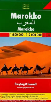 Autokarte: Marokko 1:800 000/1:2 000 000 - Freytag & Berndt [CS] (2016)