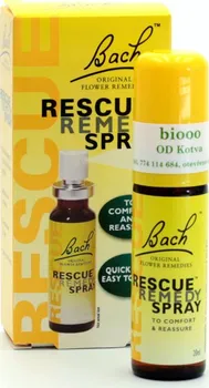 Přírodní produkt Bach Rescue Remedy Flower Krizová esence ve spreji 20 ml